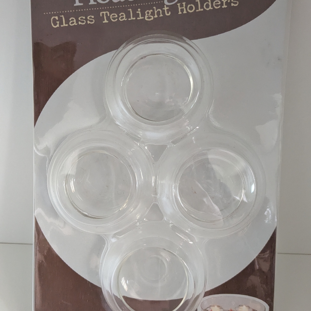 Glass Tealight Holders - Clear